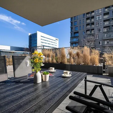 Lejlighed Funkcjonalny W Katowicach Z Dostepem Do Silowni, Sauny I Parkingiem By Renters