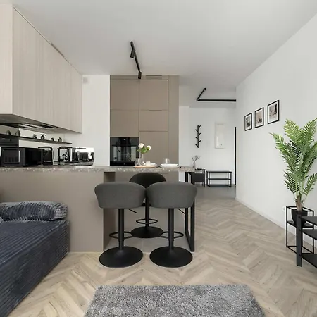 Lejlighed Funkcjonalny W Katowicach Z Dostepem Do Silowni, Sauny I Parkingiem By Renters *