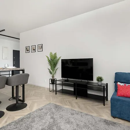 Lejlighed Funkcjonalny W Katowicach Z Dostepem Do Silowni, Sauny I Parkingiem By Renters *