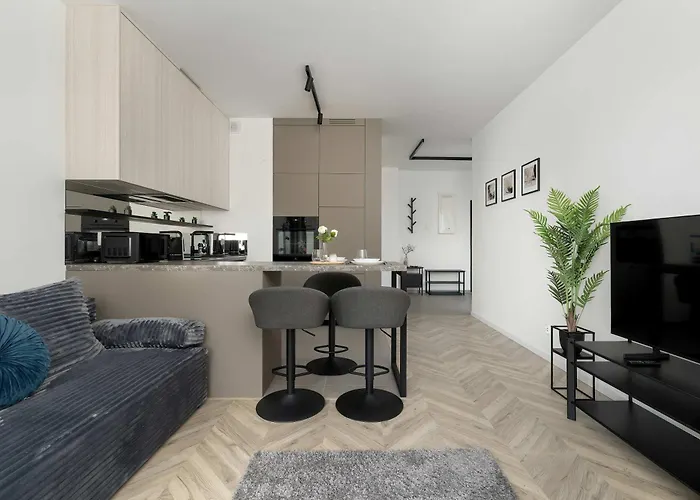 Apartament Funkcjonalny W Katowicach Z Dostępem Do Siłowni, Sauny I Parkingiem By Renters *